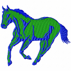 Horses Embroidery Design 6 Horses Embroidery Design 6